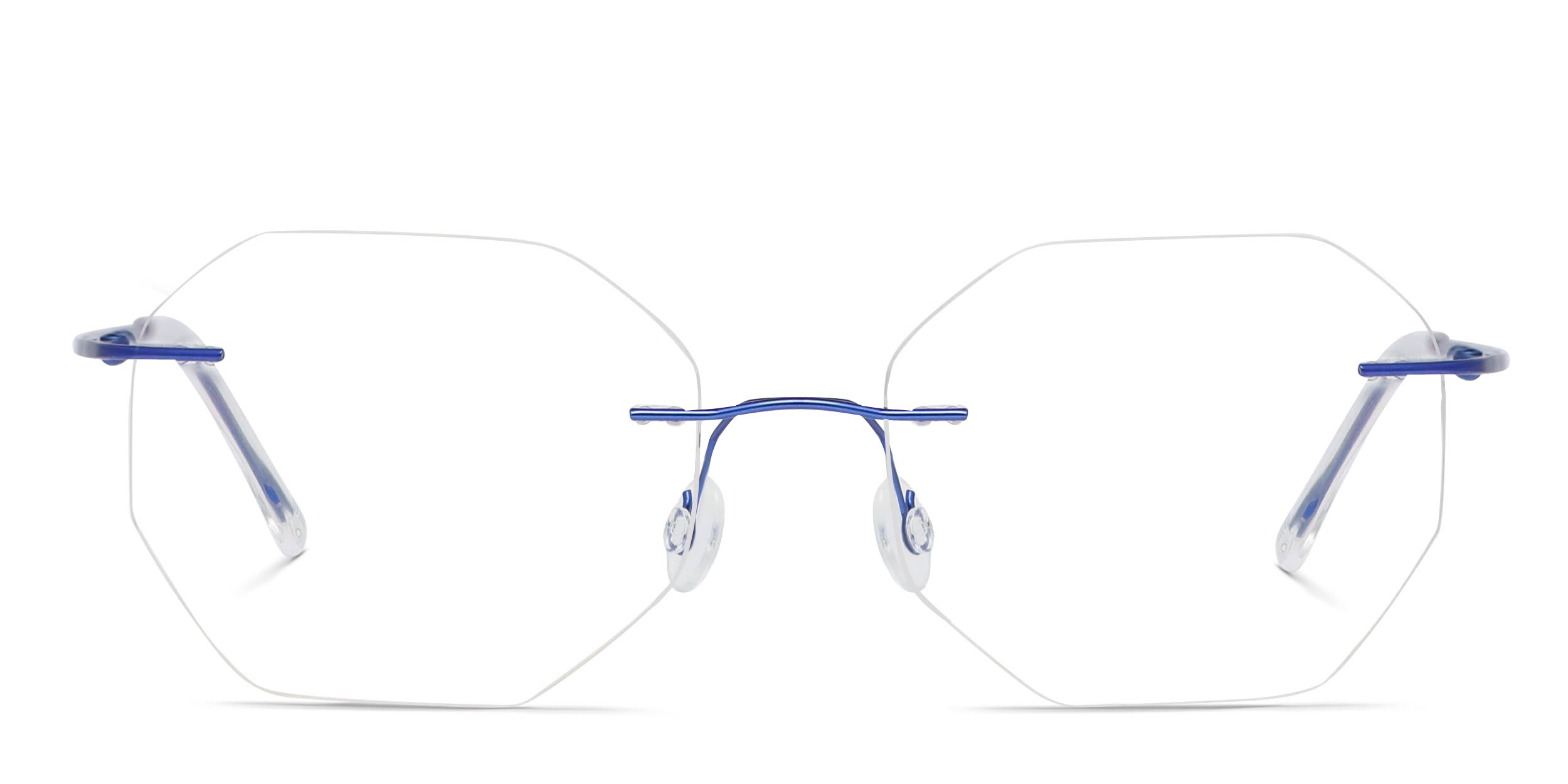 Ottoto Geo Blue glasses - Blue - Frontal View