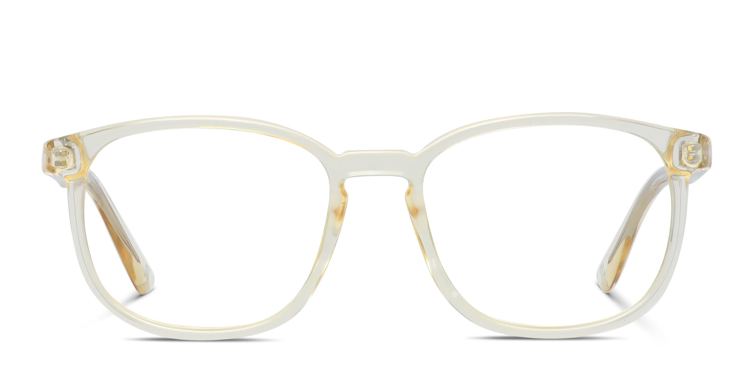Muse Campbell Yellow, Clear glasses - Yellow / Clear - Frontal View