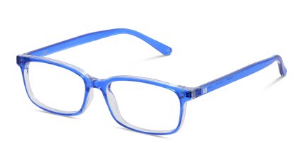 Muse Corvallis Blue, Clear glasses - Blue / Clear - Angle View
