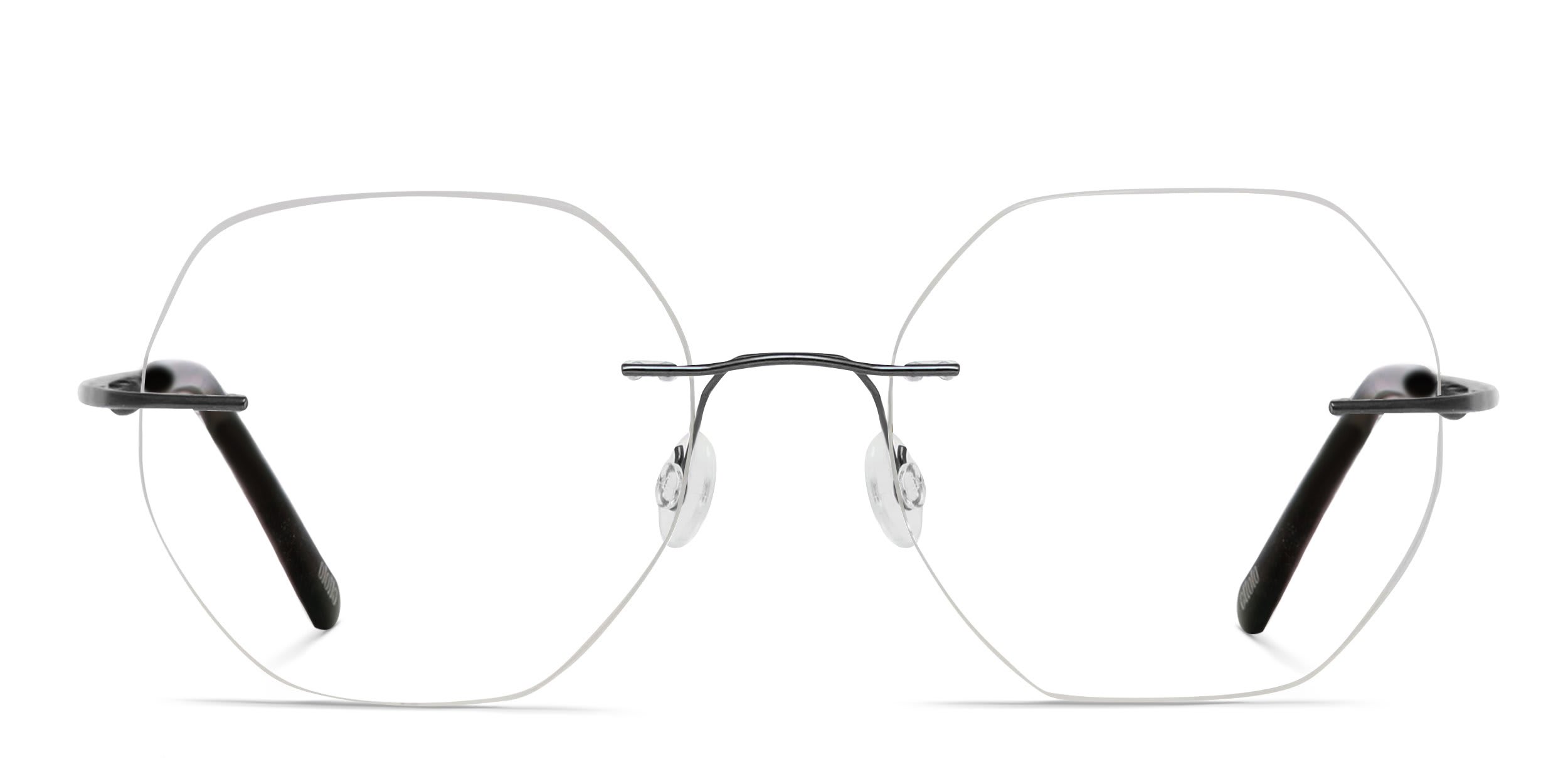 Ottoto Dimension Shiny Black glasses - Shiny Black - Frontal View
