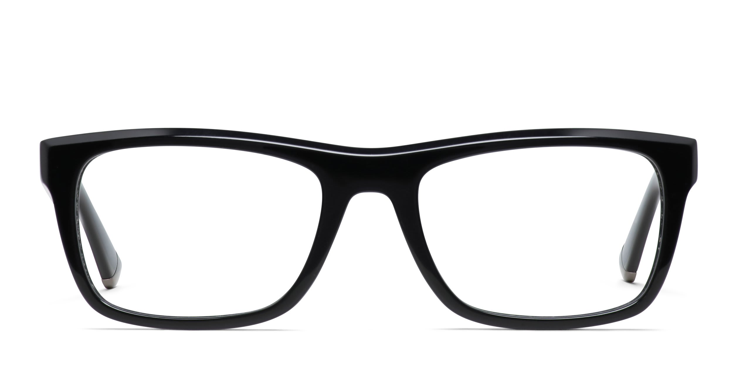 Muse Westward Shiny Black glasses - Shiny Black - Frontal View