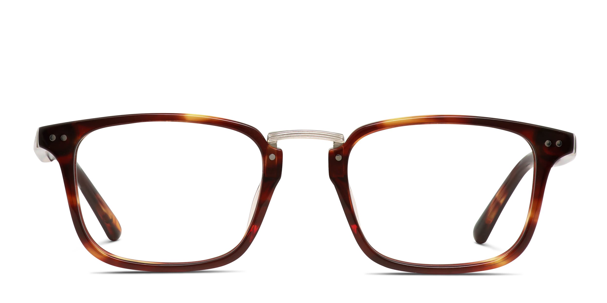 Ottoto Mirko Tortoise, Silver glasses - Tortoise / Silver - Frontal View