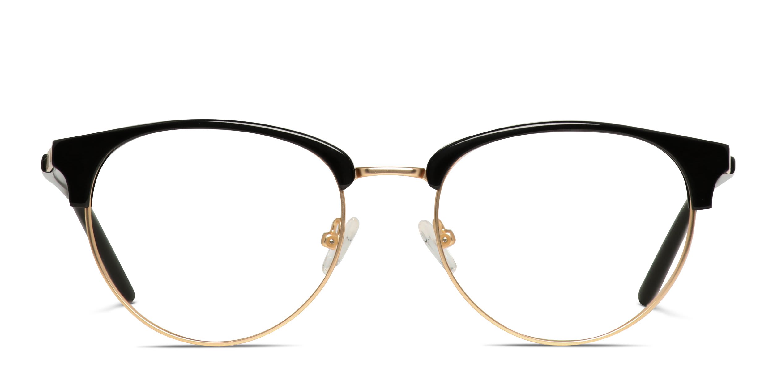 Ottoto Osorio Shiny Black, Gold glasses - Black / Gold - Frontal View
