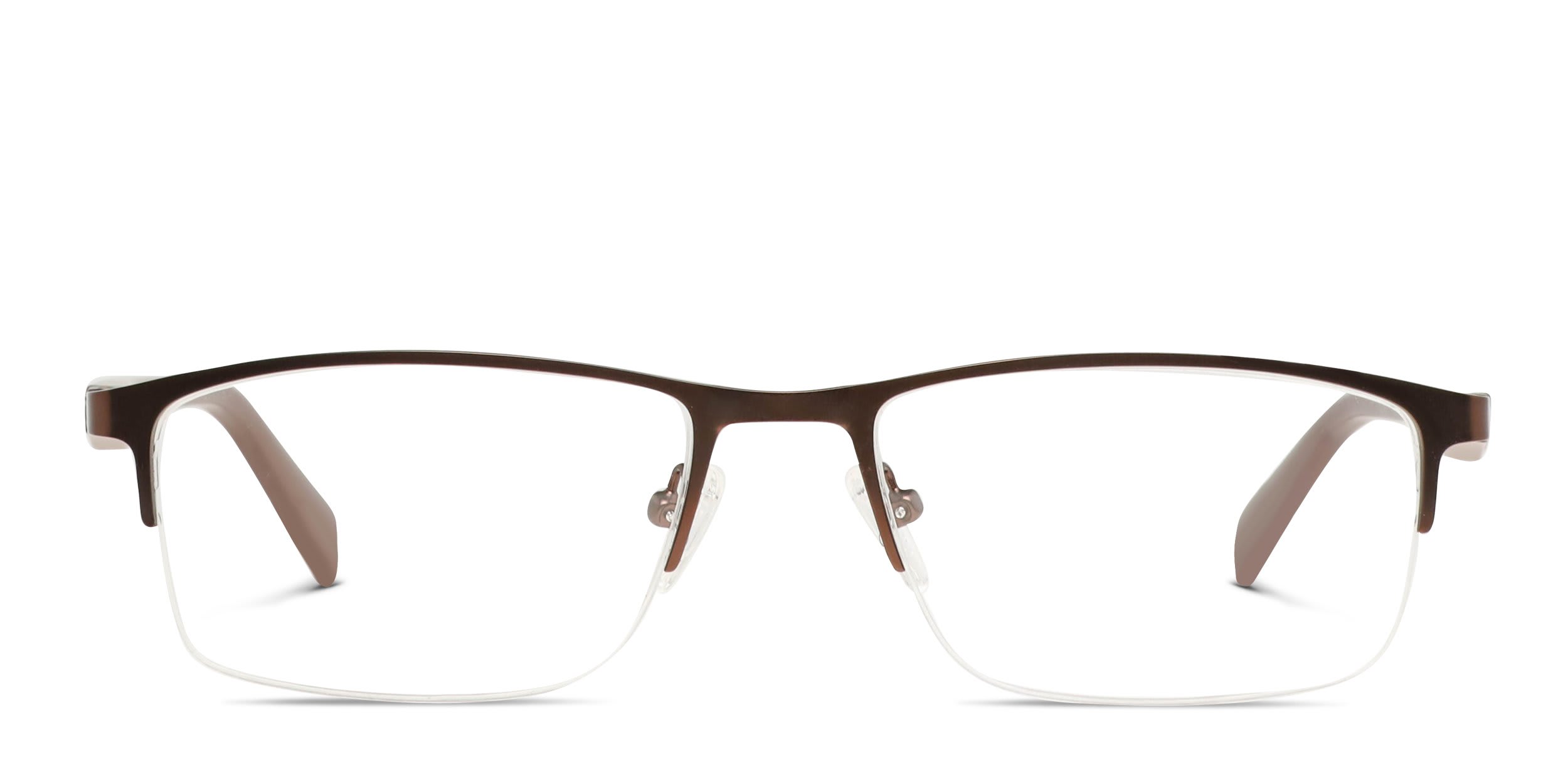 Alecto Brown glasses - Brown - Frontal View