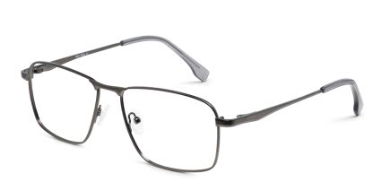 Pegasus Gunmetal glasses - Gunmetal - Angle View