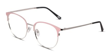 Ottoto Talinum Pink, Silver glasses - Pink / Silver - Angle View