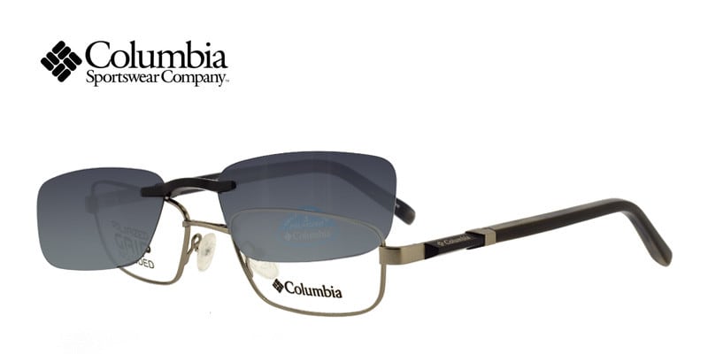 Columbia Venture Creek Silver w/Black w/Clip-On NA