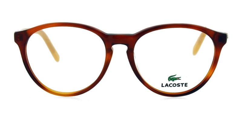 Lacoste L2648 Amber NA Wayframe, Round Full Frame eyeglasses - front