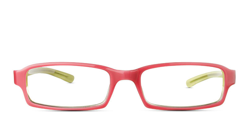 Calvin Klein CK5510 Strawberry w/Yellow NA Oval Full Frame sunglasses - front