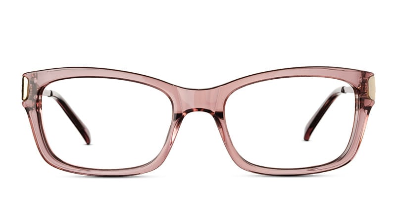 Diane Von Furstenberg DVF8022 Clear Rose NA Wayframe, Cat Eye Full Frame sunglasses - front