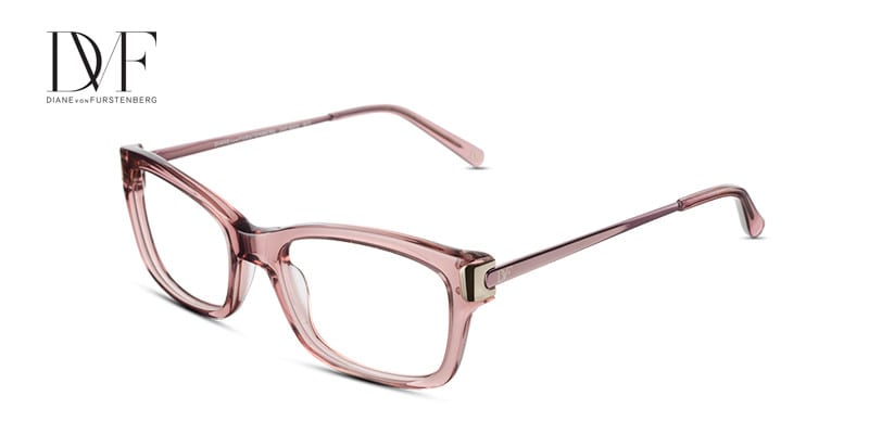 Diane Von Furstenberg DVF8022 Clear Rose NA