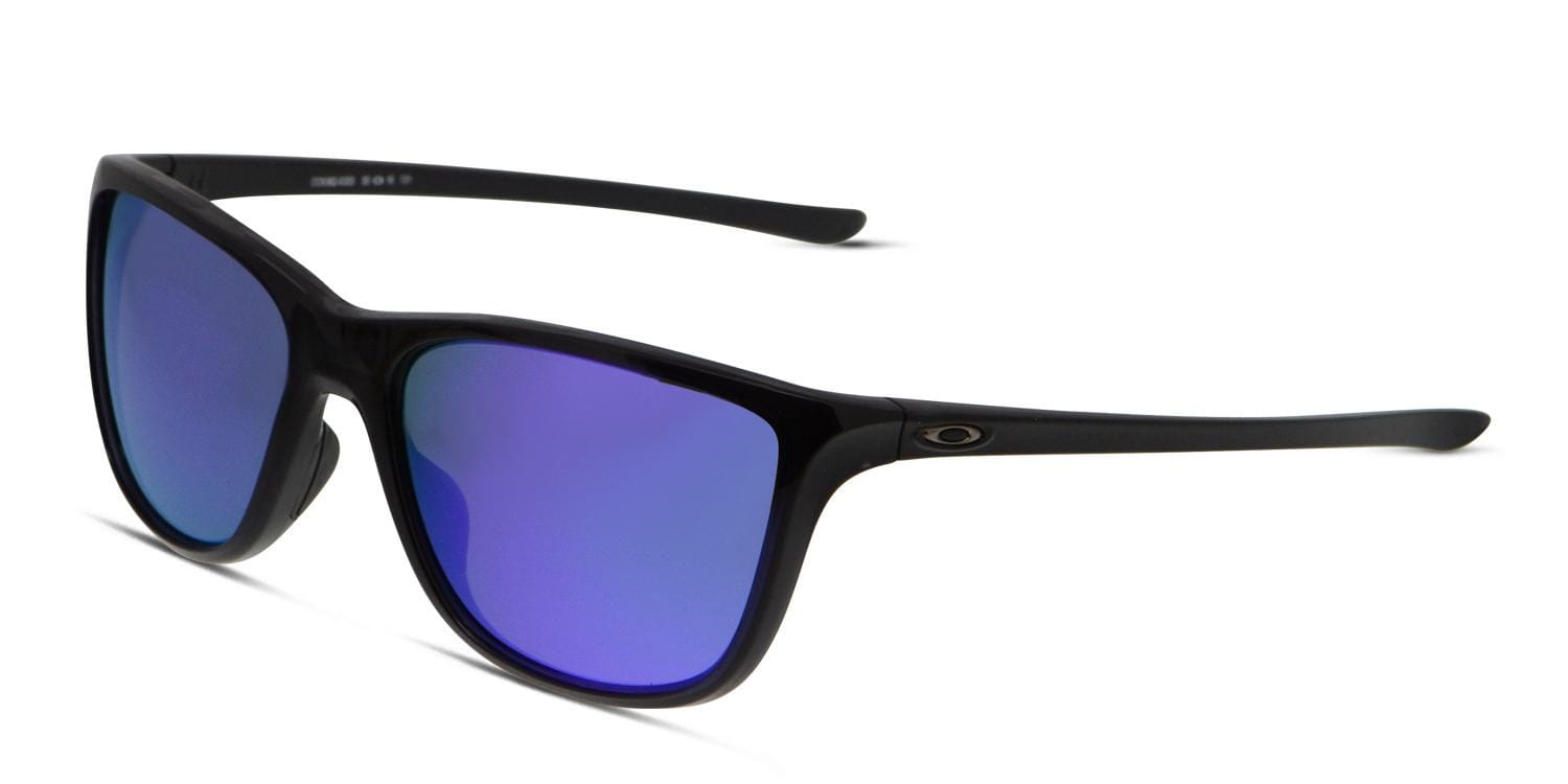 Oakley OO9362 Reverie Shiny Black/Purple Prescription Sunglasses