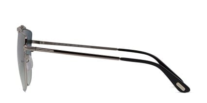 Tom Ford TF563 Jacquelyn-02 Gunmetal glasses - Gunmetal - Side View