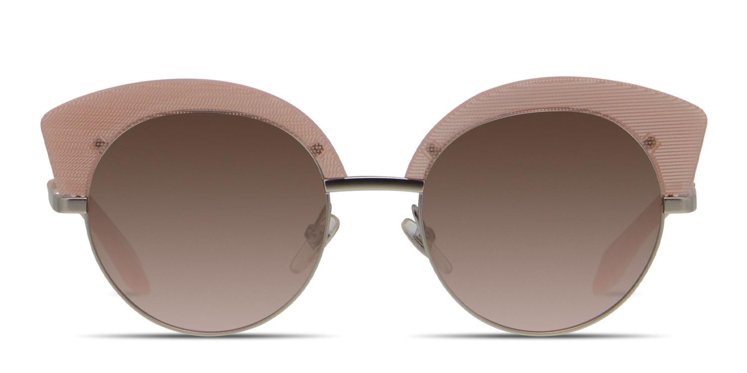 Alain Mikli A04007 Pink/Silver/Multicolor glasses - Multicolor / Pink / Silver - Frontal View