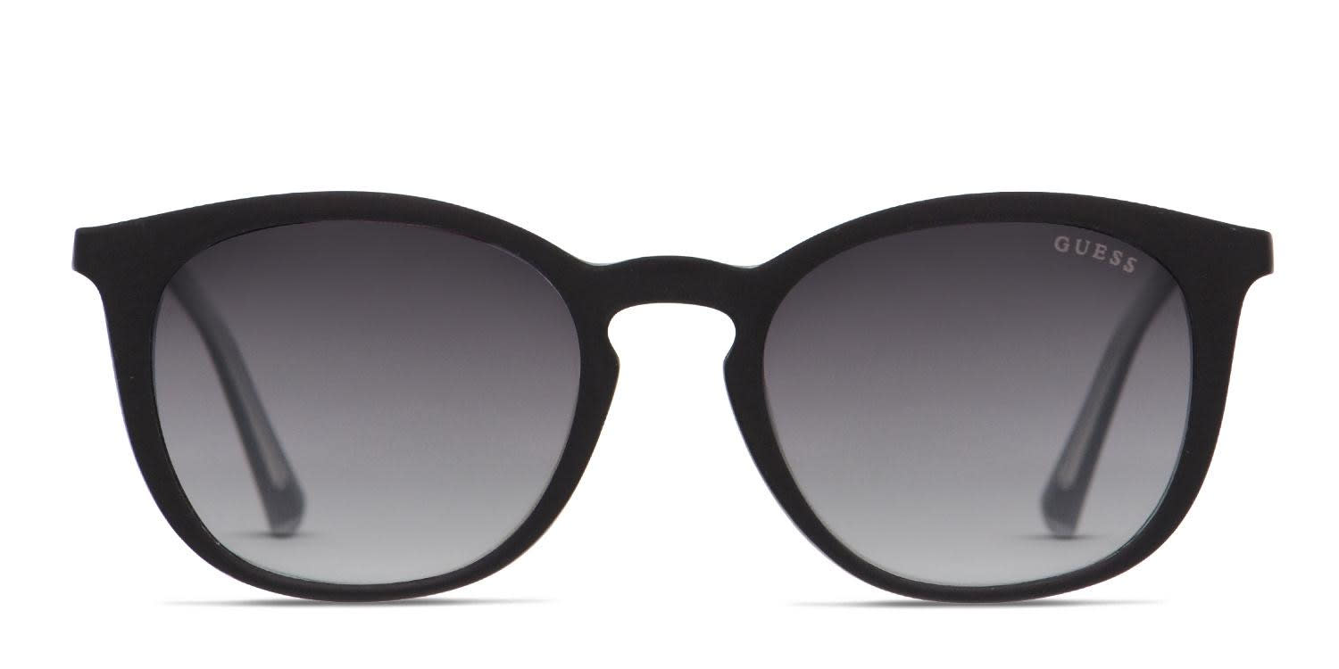 Guess GU3049 Black Wayframe, Oval Full Frame sunglasses - front