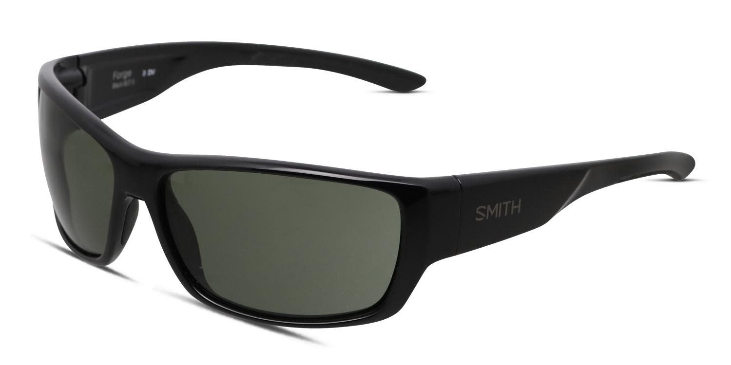 Smith Forge Shiny Black Prescription Sunglasses