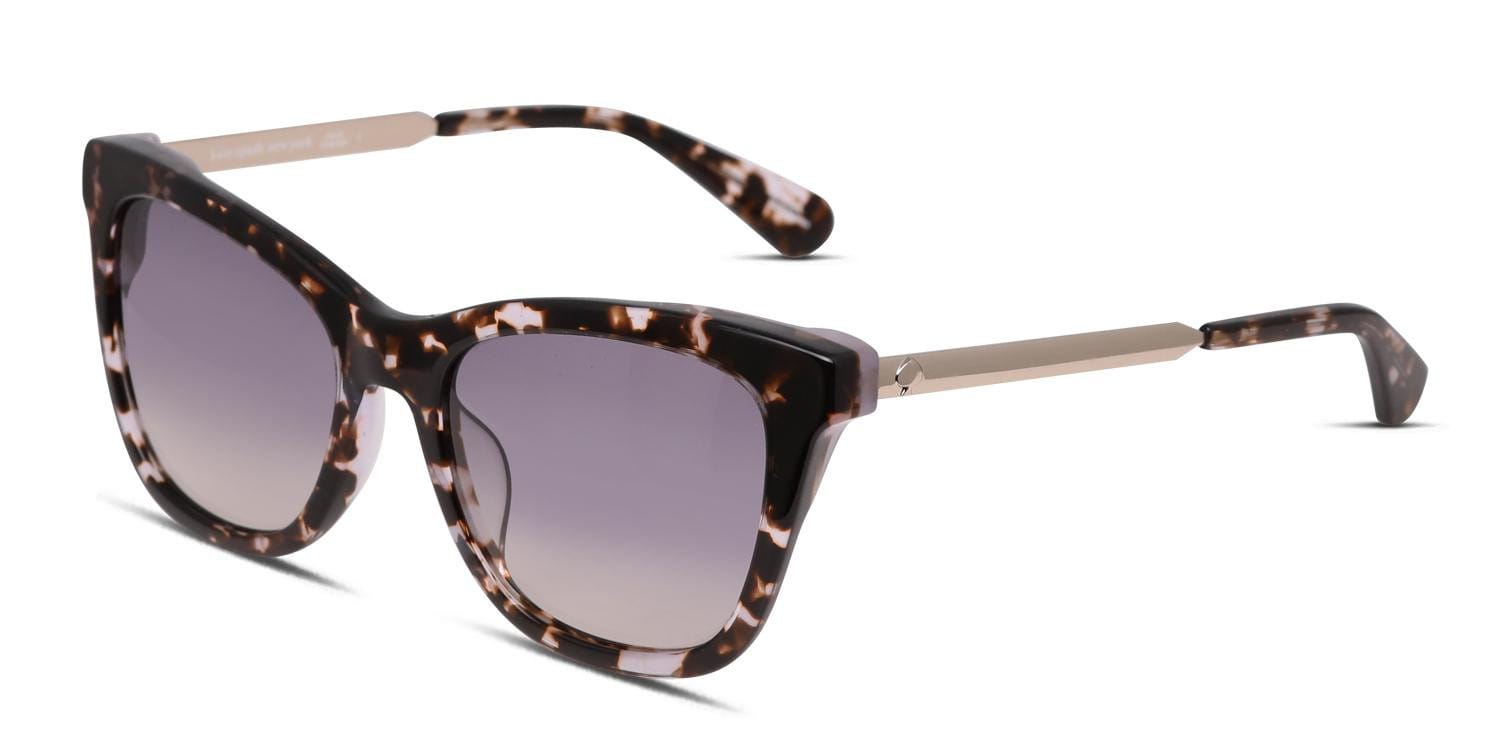 Kate Spade Alexane/S Tortoise/Purple/Gold Prescription Sunglasses