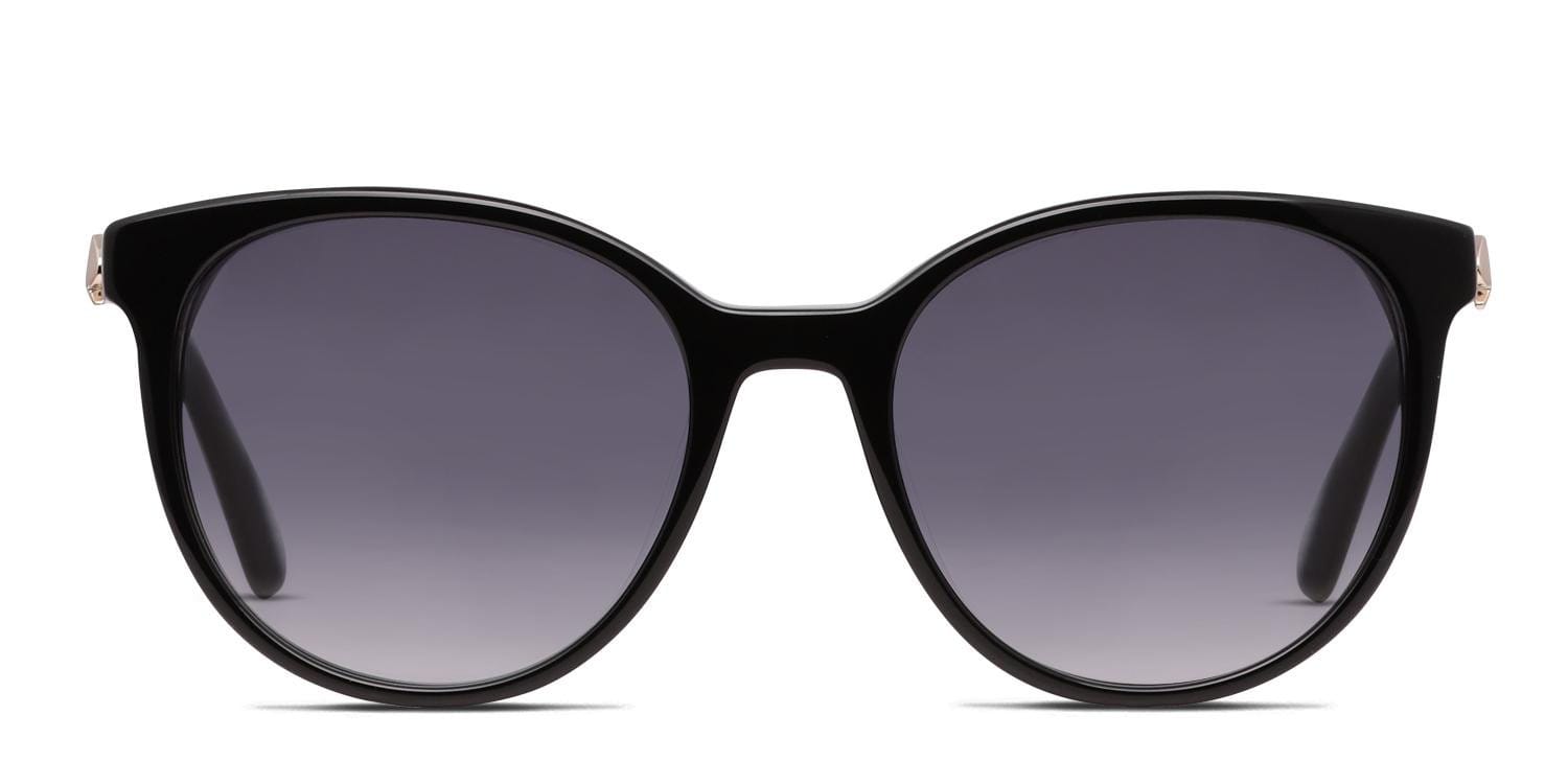Kate Spade Melanie/S Shiny Black Prescription Sunglasses