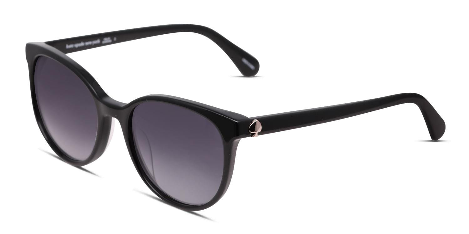 Kate Spade Melanie/S Shiny Black Prescription Sunglasses