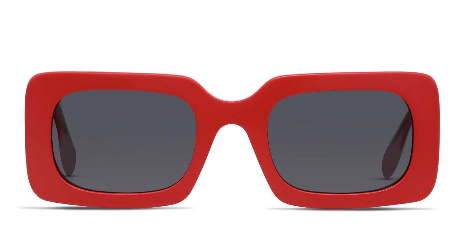 Adidas OR0076 Red glasses - Red - Frontal View