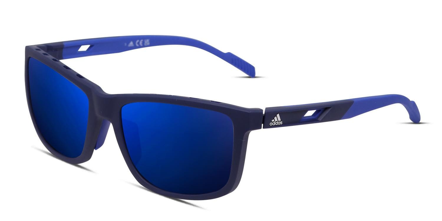 Adidas SP0047 Blue Prescription Sunglasses