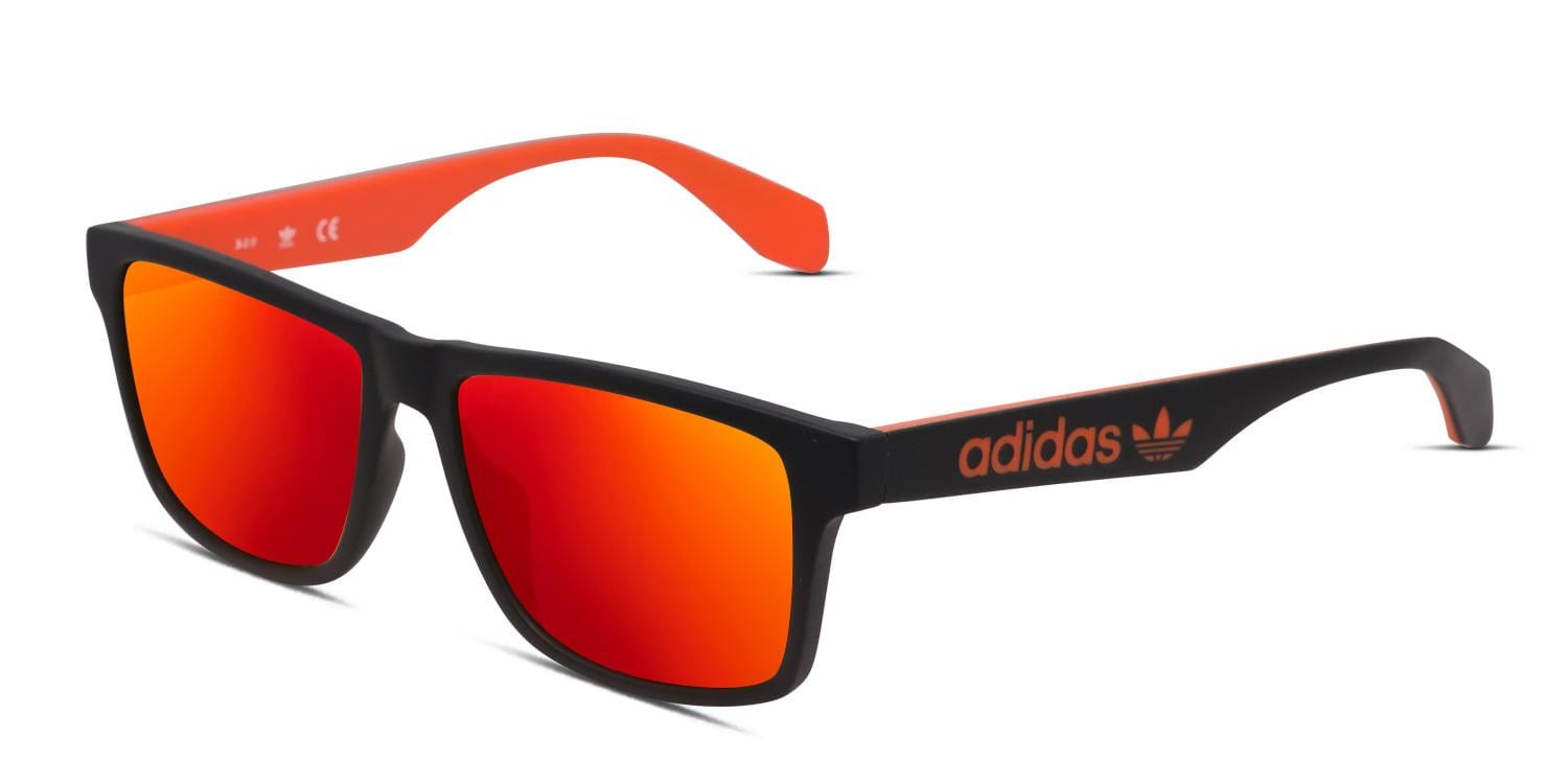 Adidas OR0024 Black/Red Prescription Sunglasses