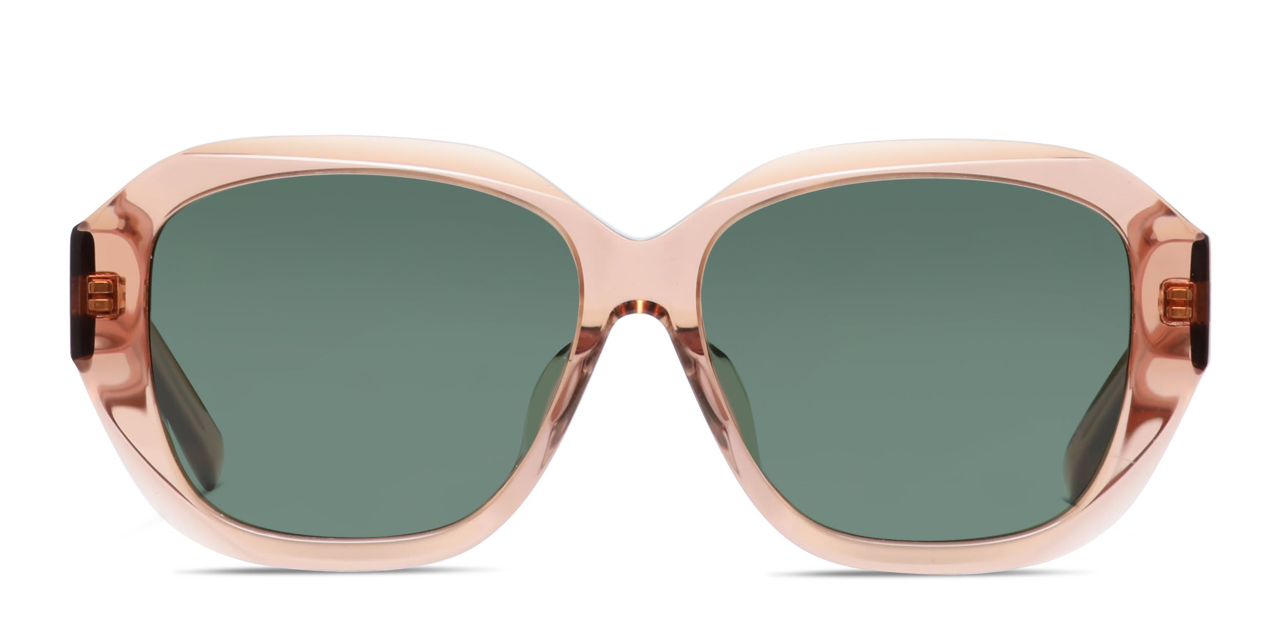 Givenchy GV40075F Orange, Clear glasses - Orange / Clear - Frontal View