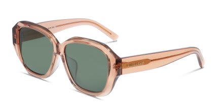 Givenchy GV40075F Orange, Clear glasses - Orange / Clear - Angle View