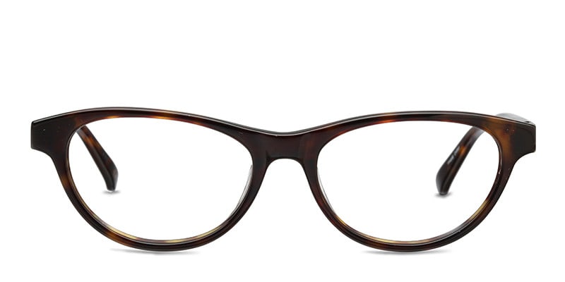 Diane Von Furstenberg DVF5042 Dark Tortoise NA Cat Eye Full Frame eyeglasses - front