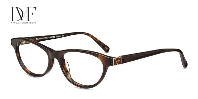 Diane Von Furstenberg DVF5042 Dark Tortoise NA