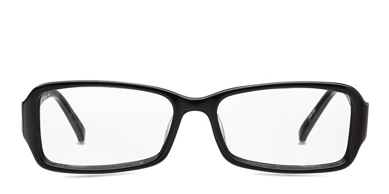 Diane Von Furstenberg DVF5016 Black NA Rectangle Full Frame eyeglasses - front