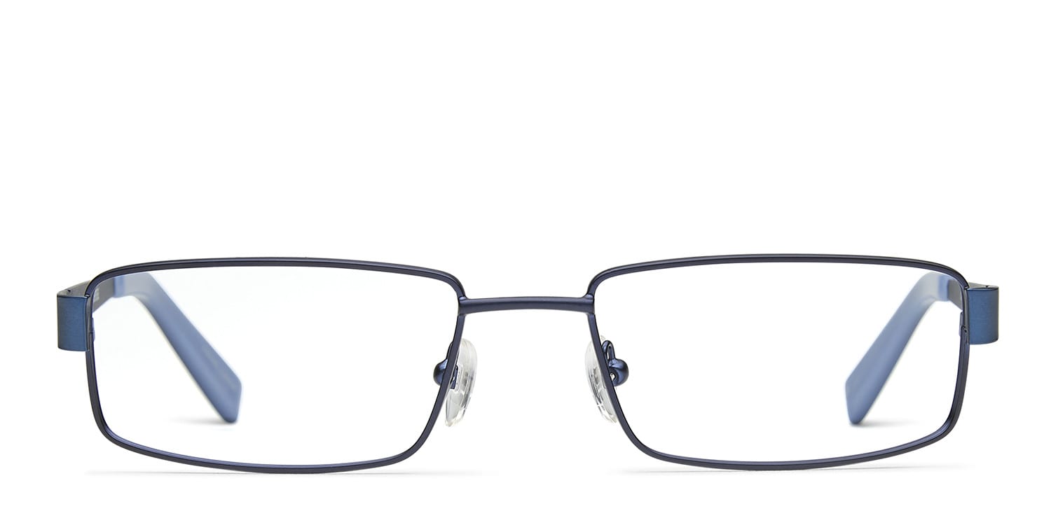 Converse Over Exposure Navy Blue NA Rectangle Full Frame sunglasses - front