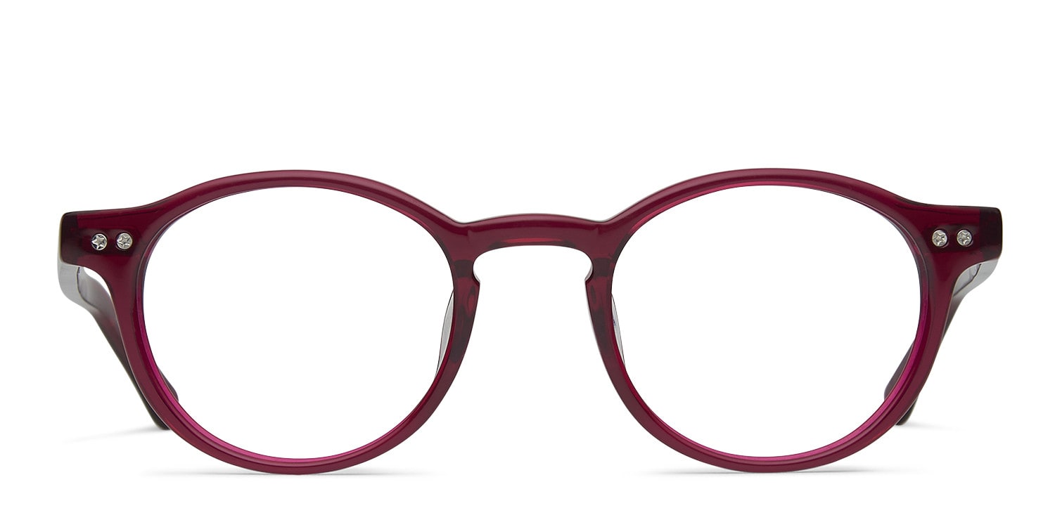 Converse Z002 UF Magenta NA Round Full Frame eyeglasses - front
