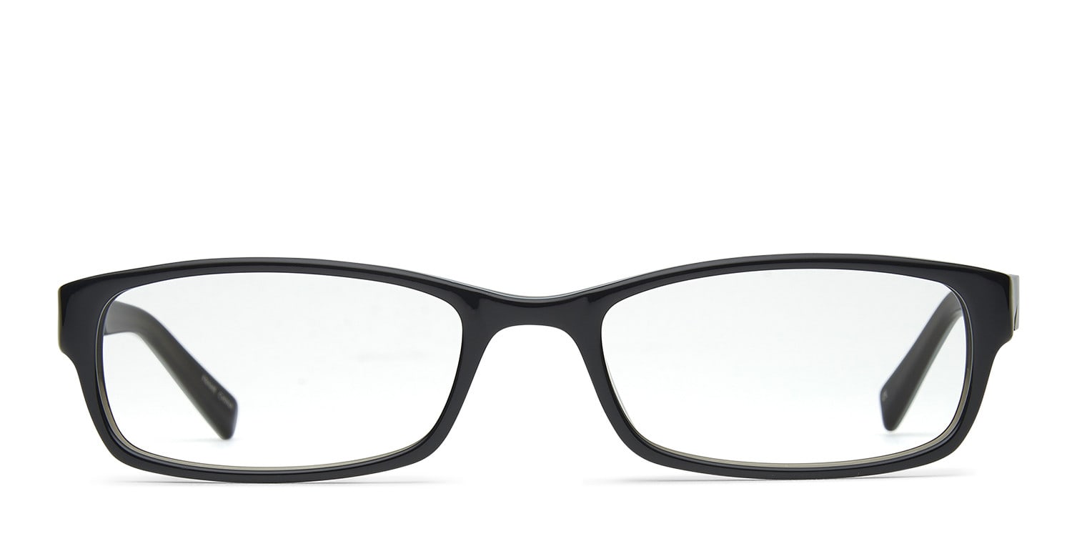 Converse Destroy Black NA Rectangle Full Frame eyeglasses - front