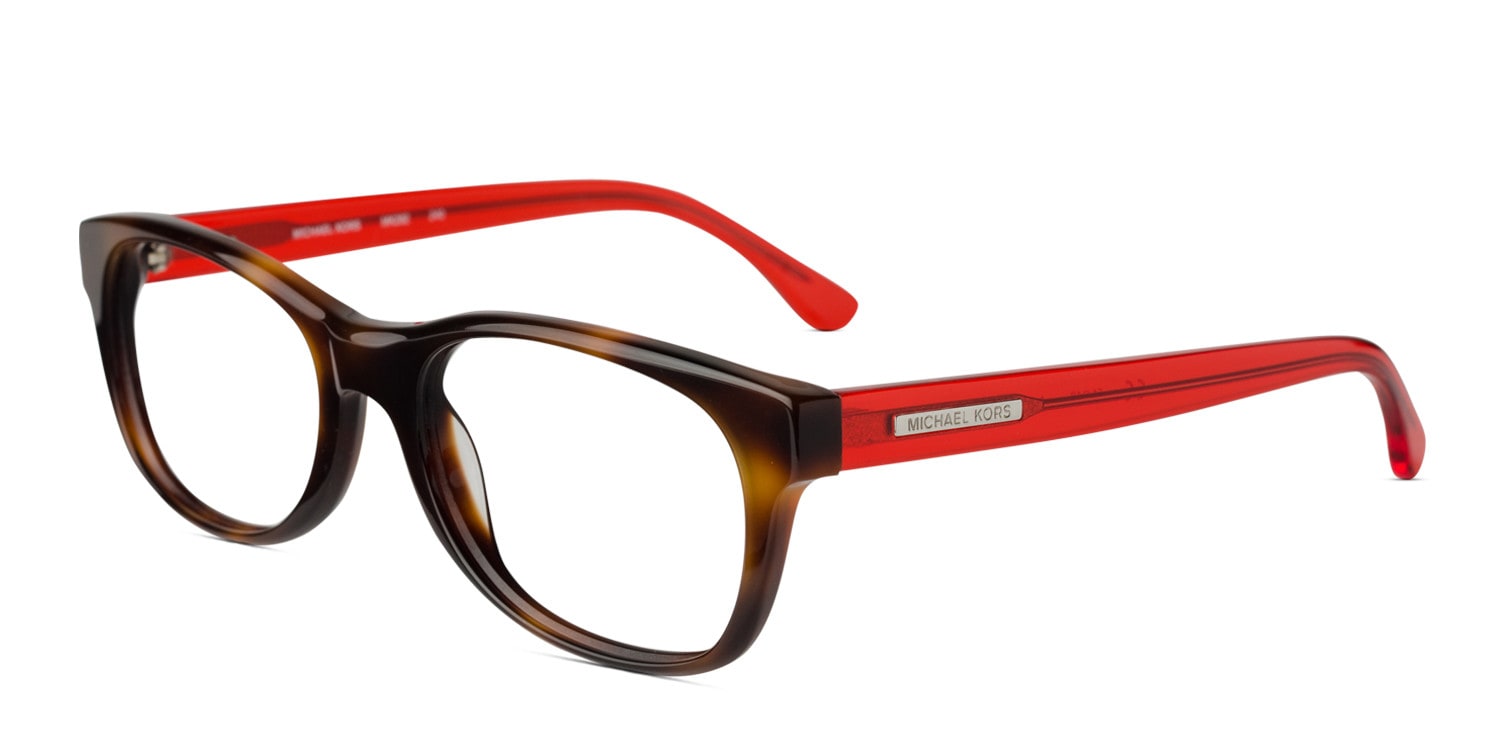 Michael Kors MK282 Tortoise w/Red NA
