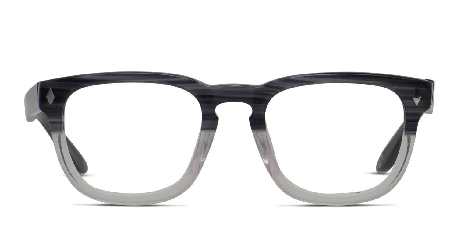 Muse M Modern Gray/Clear glasses - Gray / Clear - Frontal View