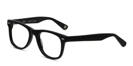Muse M Classic Shiny Black glasses - Shiny Black - Angle View
