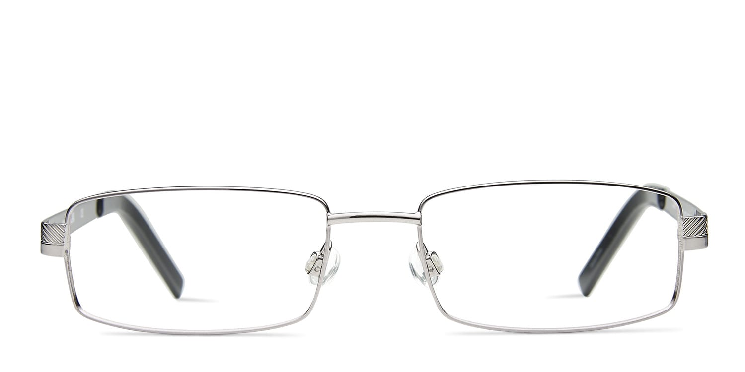 Kenneth Cole KC710 Gunmetal Rectangle Full Frame eyeglasses - front