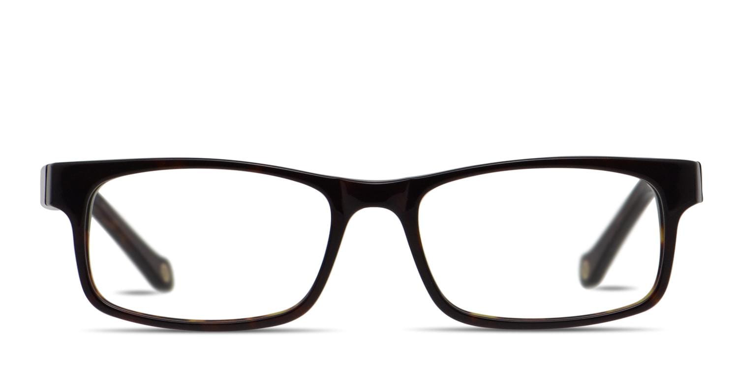 Muse M7080 Brown/Tortoise Rectangle Full Frame eyeglasses - front