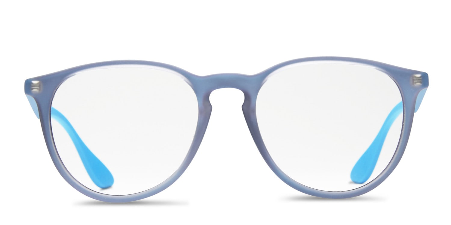 Ray-Ban 7046 Light Teal glasses - Teal - Frontal View