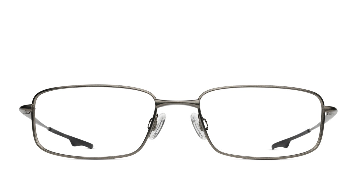 Oakley Keel Blade Gunmetal Rectangle, Wrap Full Frame eyeglasses - front