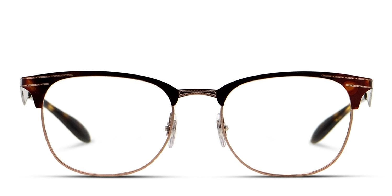 Ray-Ban 6346 Tortoise w/Brown/Rose Gold Prescription Eyeglasses