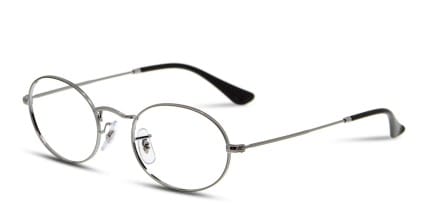 Ray-Ban RB3547V Silver glasses - Silver - Angle View
