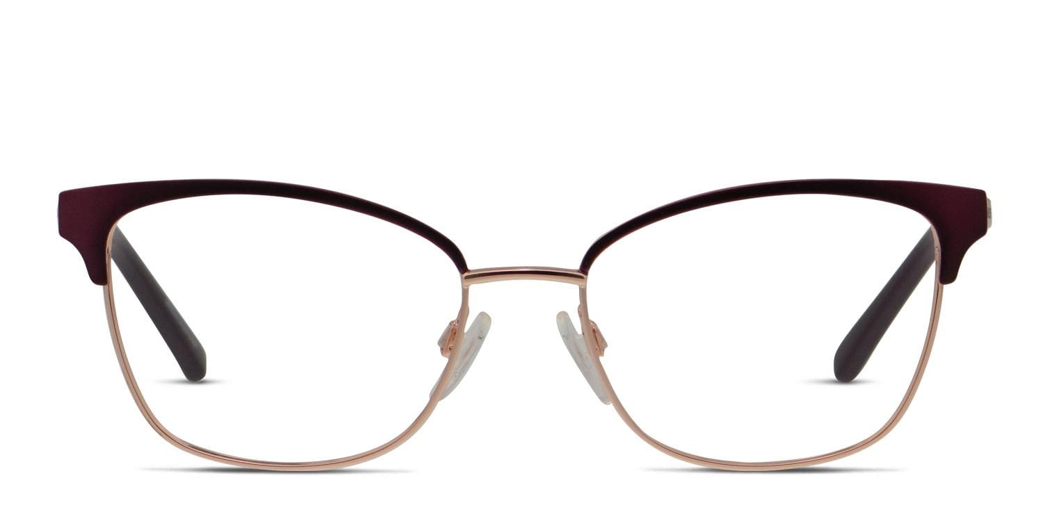 Michael Kors Adrianna IV Purple, Rose Gold glasses - Purple / Rose Gold - Frontal View