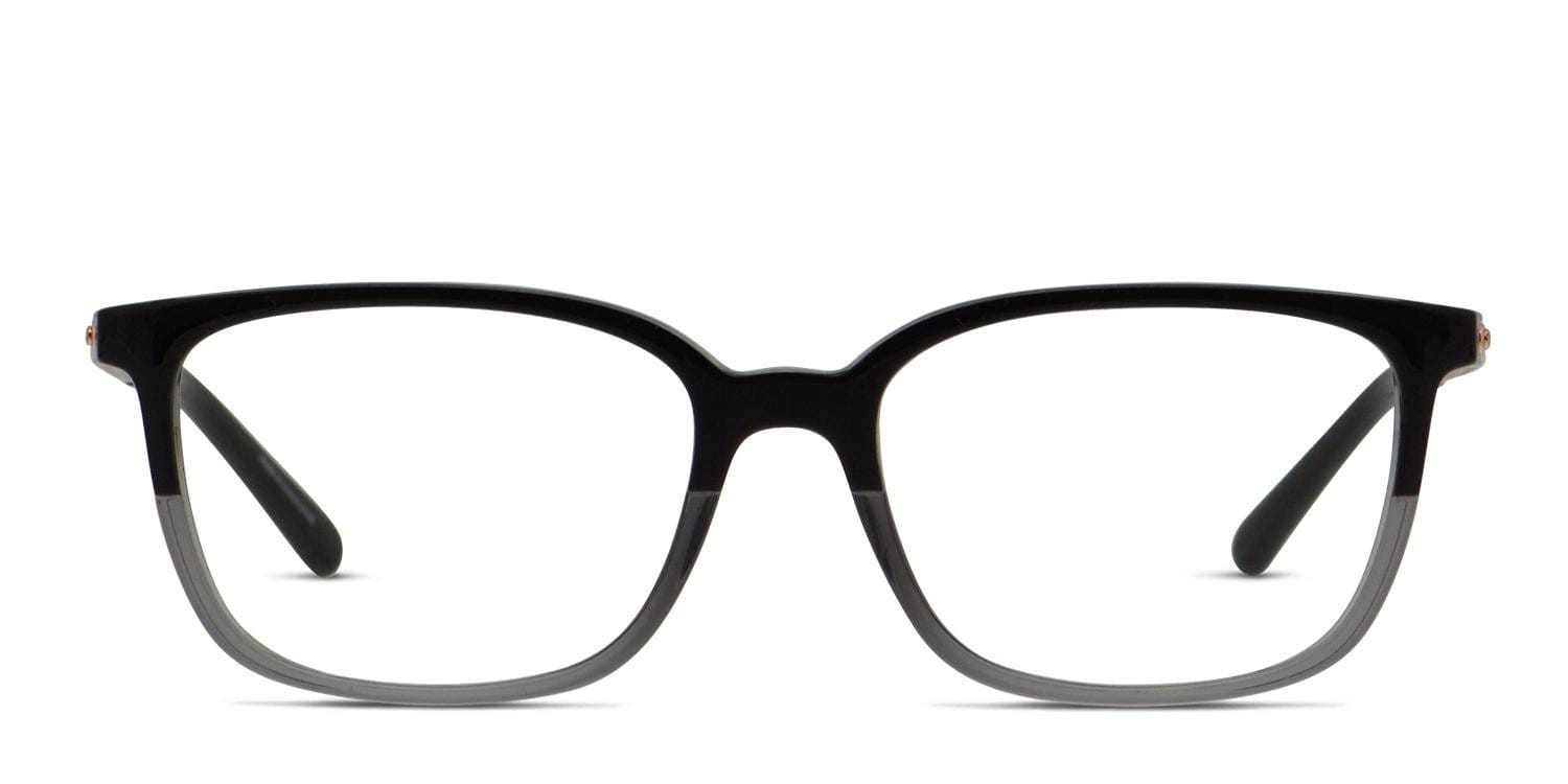 Michael Kors Bly Black w/Clear glasses - Black / Clear - Frontal View