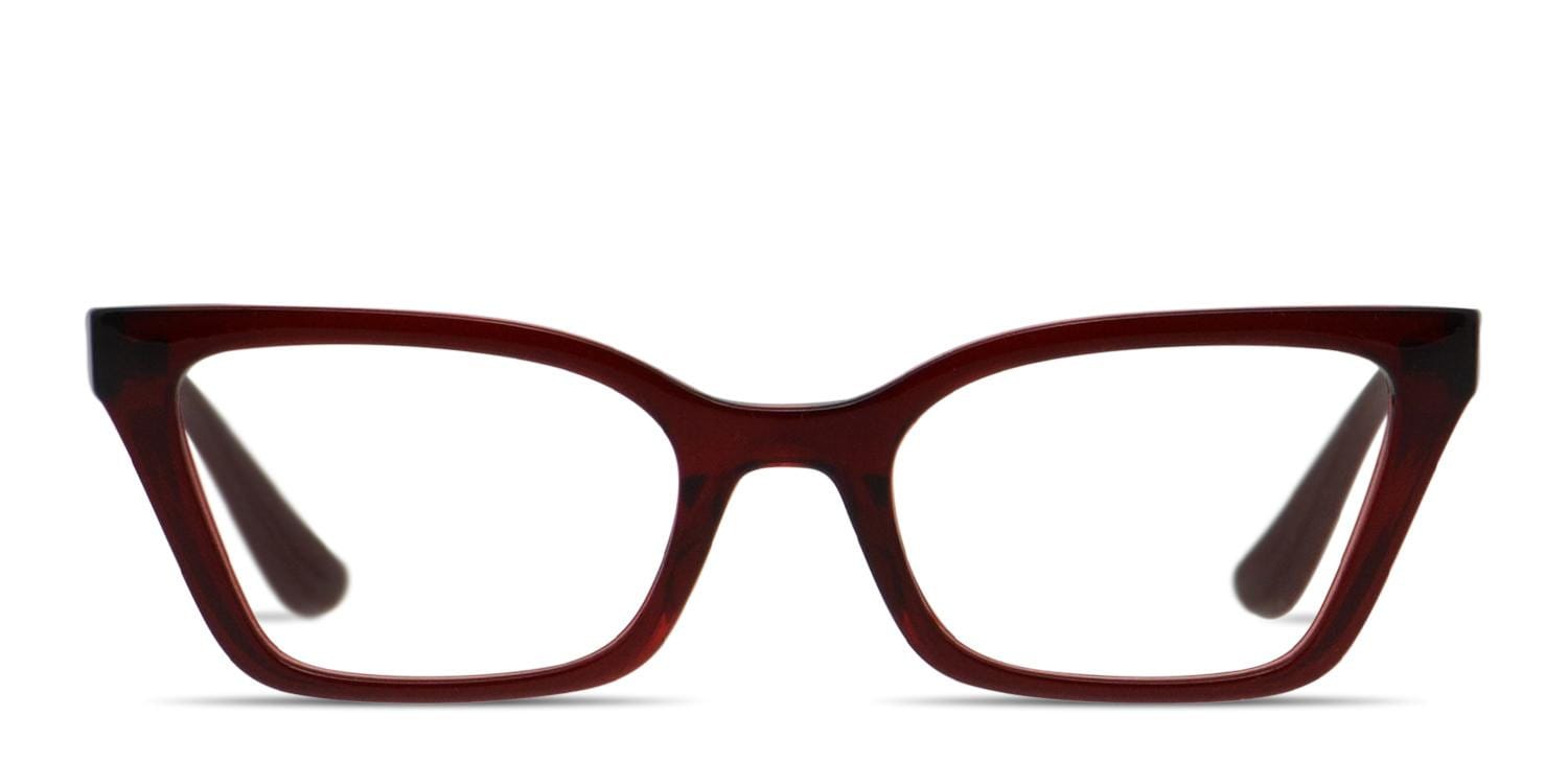 Vogue VO5275B Red/Red Cat Eye, Geometric Full Frame eyeglasses - front
