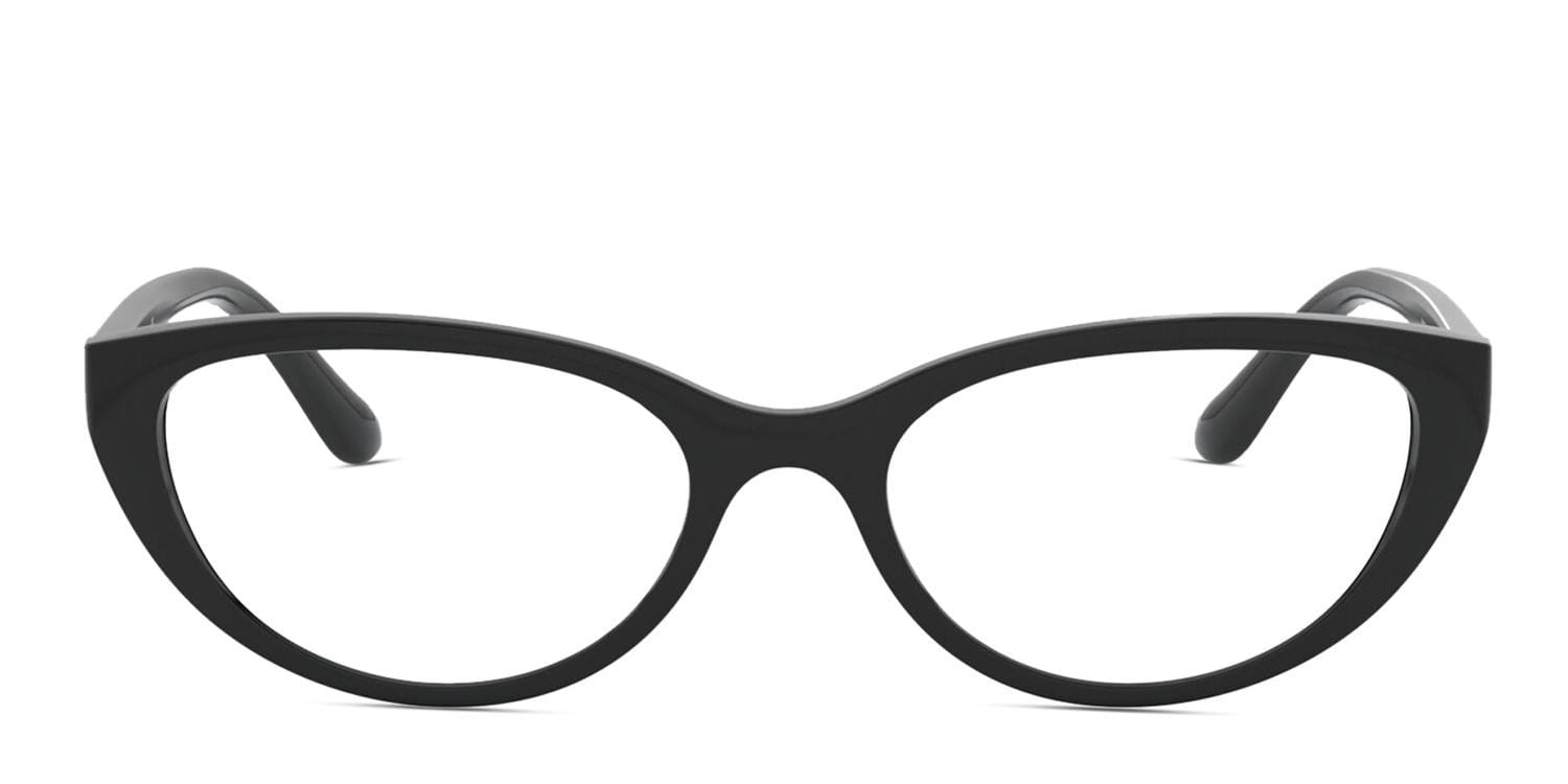Vogue VO5290 Black Cat Eye, Oval Full Frame eyeglasses - front