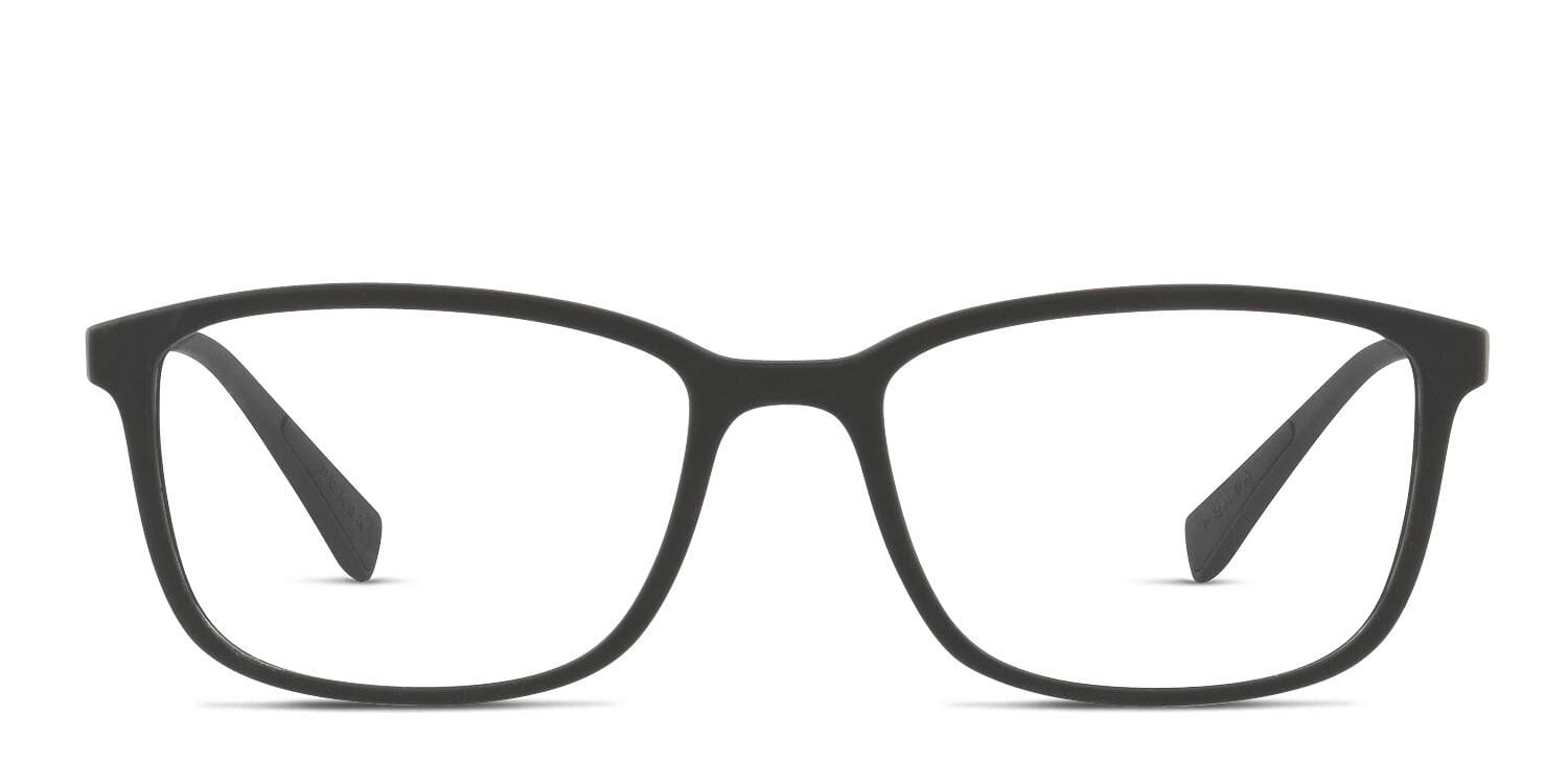 Prada PS 04IV Black Rectangle Full Frame, Lightweight eyeglasses - front
