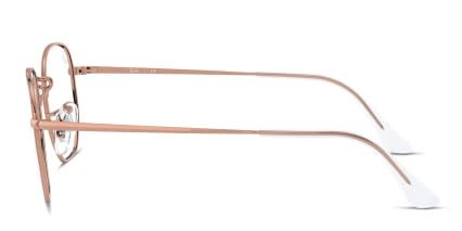 Ray-Ban RX6448 Rose Gold glasses - Rose Gold - Side View