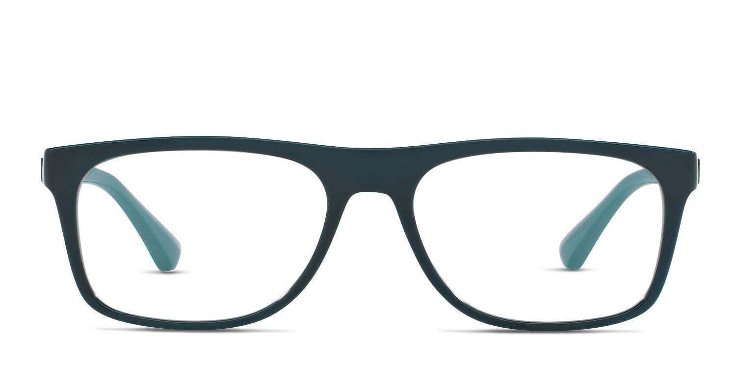 Emporio Armani EA3097 Green Rectangle Full Frame eyeglasses - front